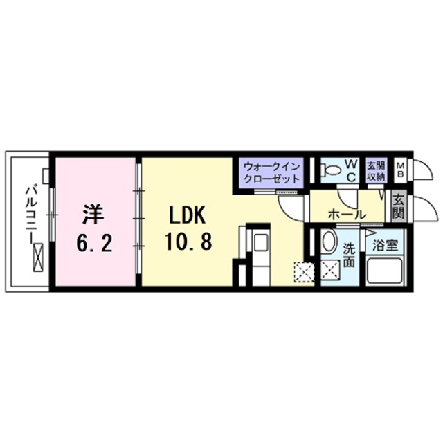 ラヴィータの間取り写真