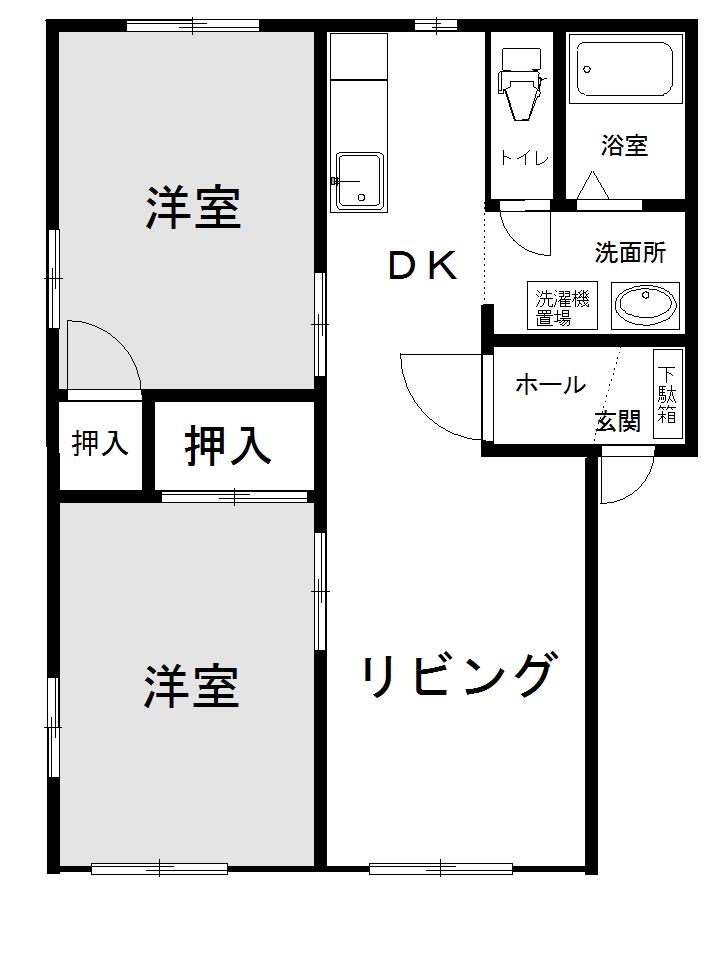 プレステージの間取り