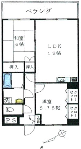 リビエール美堀の間取り