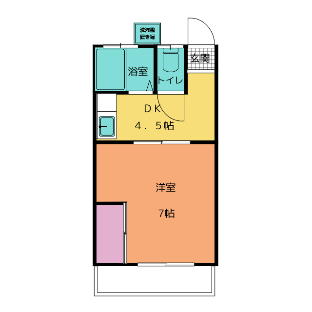 フジハイツの間取り