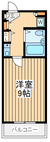 クリオ相模原壱番館の間取り