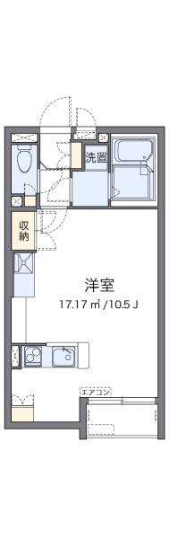 【レオネクストケイスピリット桜坂の間取り】