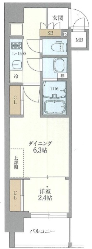 ソルテラス京都洛南の間取り