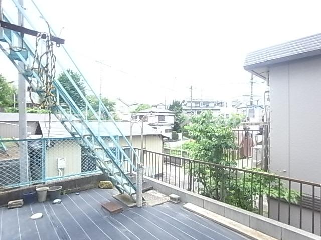 【仁戸名町アパートの眺望】