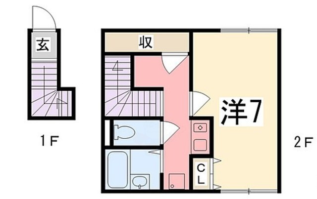 ブラウンコート新町の間取り