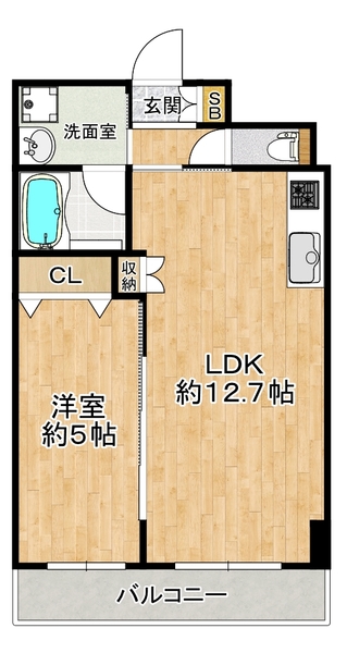 ＡＵＬＩＩ　Ｏｓａｋａの間取り