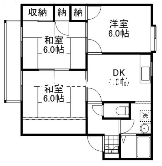 コーポ・カンナの間取り