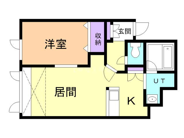 コムフォートIIの間取り