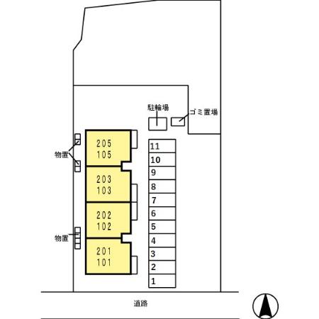 【富山市追分茶屋のアパートのその他】