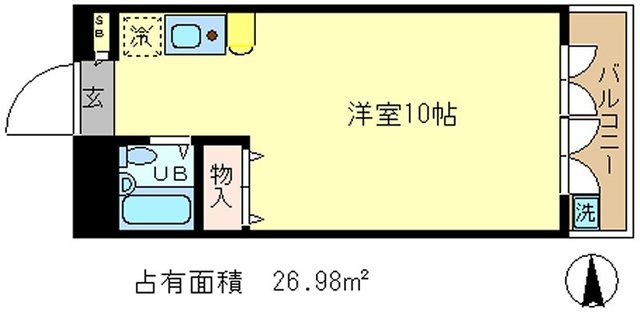 デミ洛北の間取り