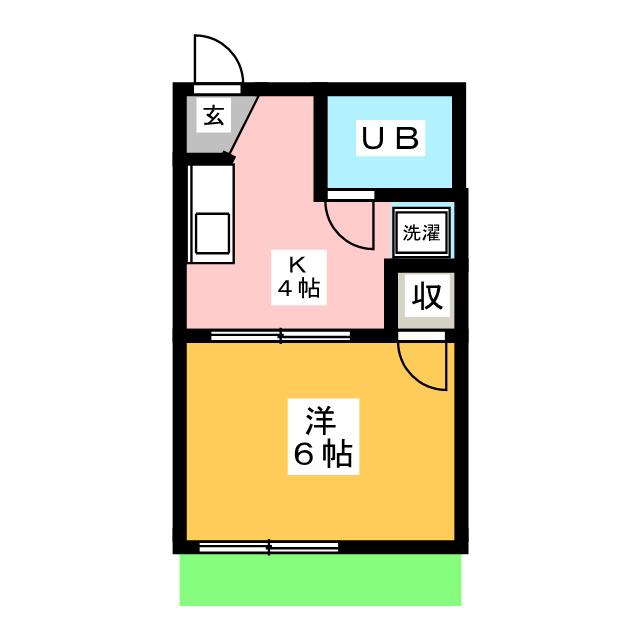 フォーブル日清Ａの間取り