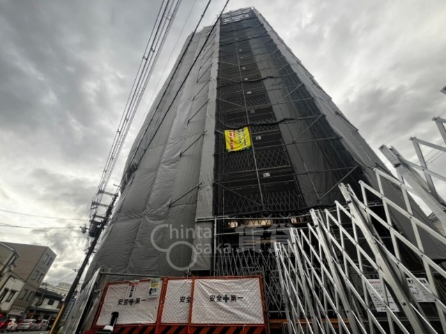 豊中市本町のマンションの建物外観