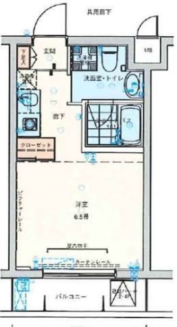 【バージュアル横濱あざみ野の間取り】