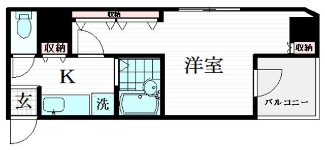 アイフェリーク日本橋の間取り