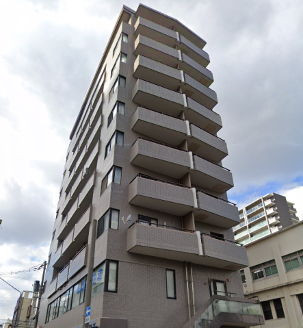 ダイアパレス野田屋町の建物外観