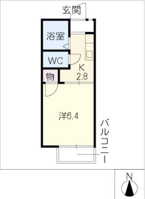 ネスパルド御幸山の間取り