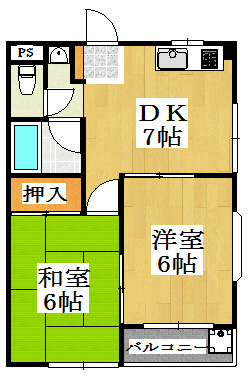 ココロ西明石の間取り