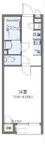 レオネクストアメニティハイム５の間取り