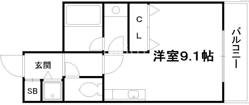 LATTICE KAMITOBAの間取り