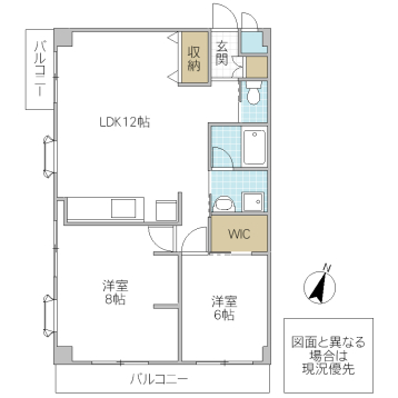 フォーライフ城東の間取り