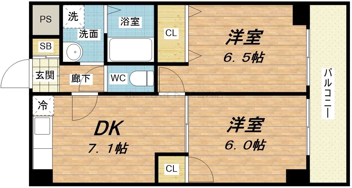 ファネリ上畑の間取り