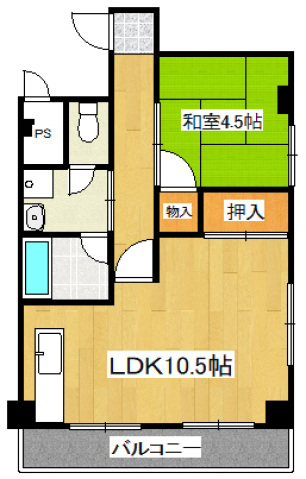 大新マンションの間取り