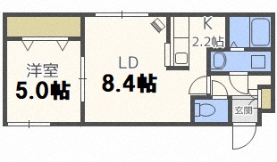 緑ヶ丘ロジュマンの間取り