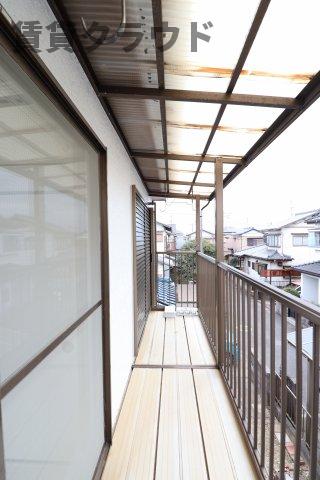 【リブレス村田町戸建てのバルコニー】