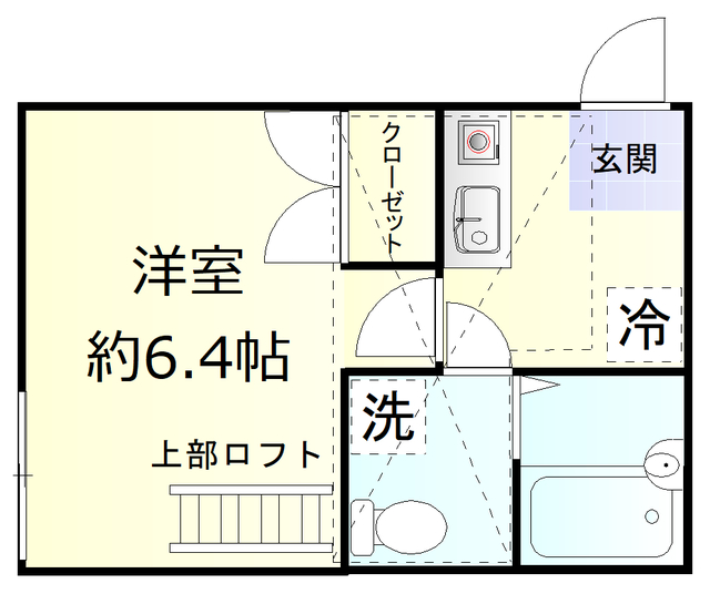 キートス横浜の間取り