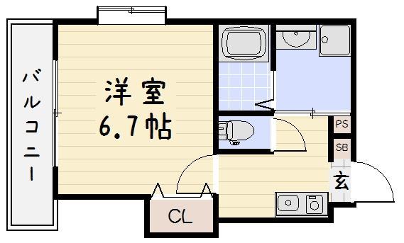 協和大手町ＢＬＤの間取り