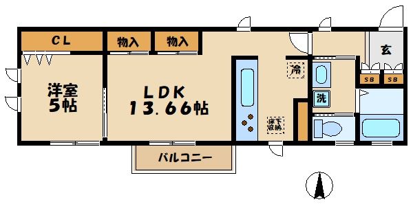 Potager AIHARA（ポタジェ相原）の間取り