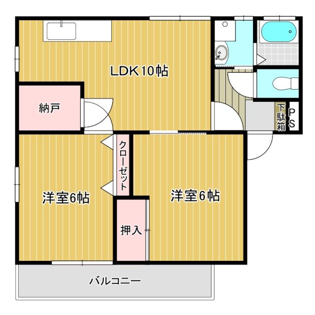 パストラーレの間取り