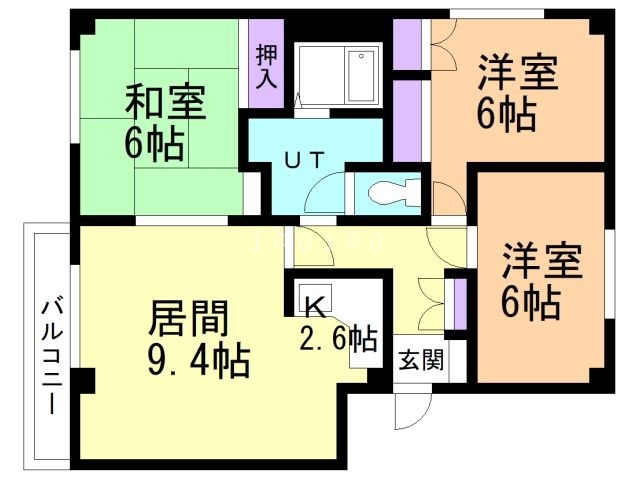 グランフォート清田の間取り