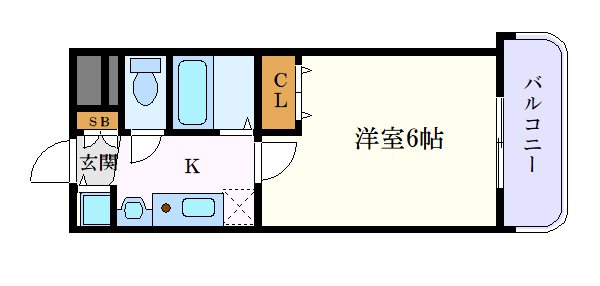 プレサンス泉アーバンゲートの間取り