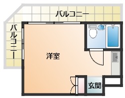 ベルハウス弐番館の間取り