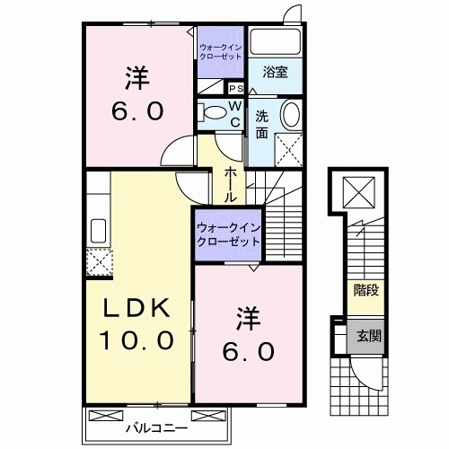 ローレル　コルソ　２１の間取り