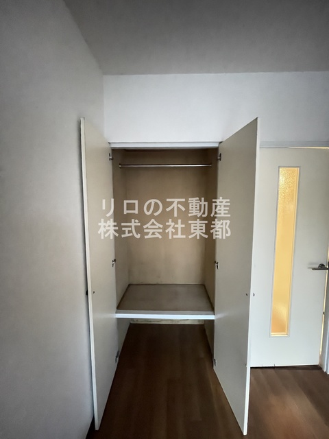 収納　奥行のある収納付です！増えがちな荷物をもスッキリ収納できます