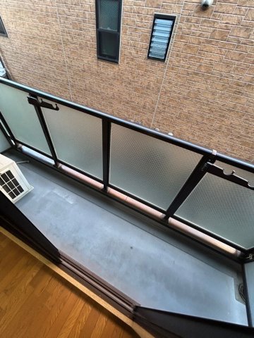 バルコニー　陽当たり良好なバルコニーです