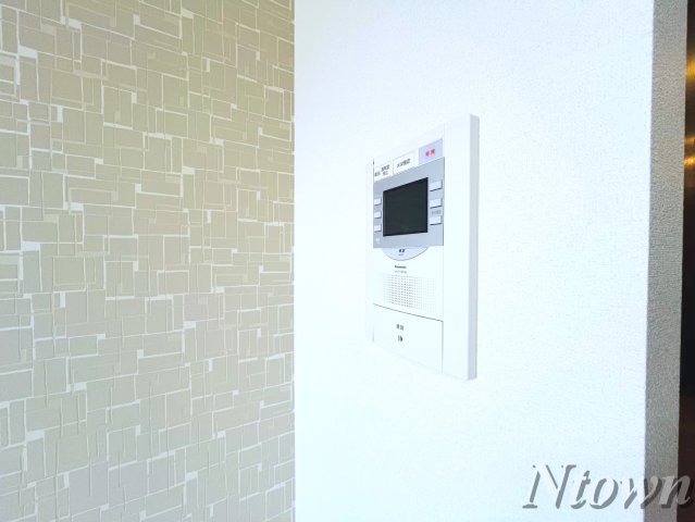セキュリティ　モニター付きインターホンです。