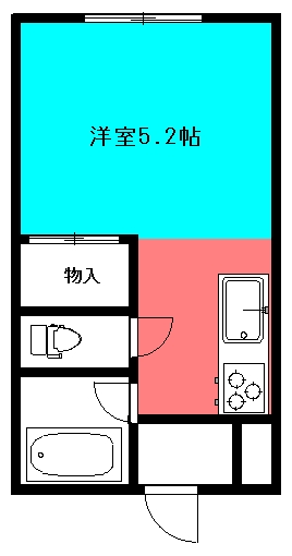 アーク大里　３号棟の間取り