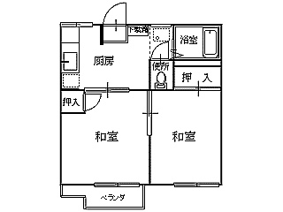 ファインボーヌングの間取り