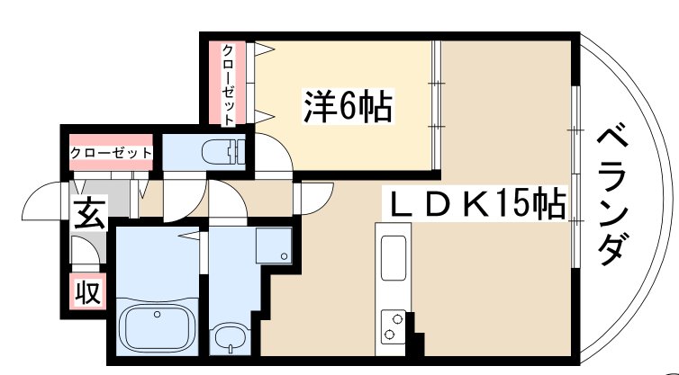 さくらHills YAGOTOの間取り