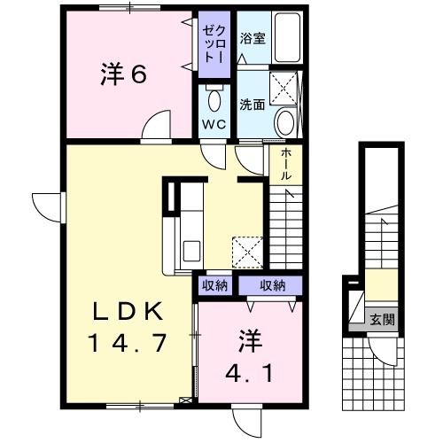 ベルカルムの間取り