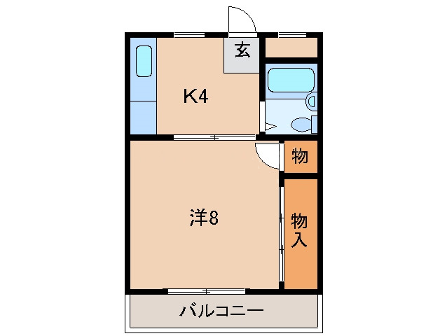 サブライム千代の間取り