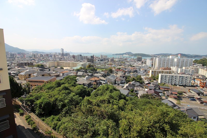 【上二十町スカイマンションの眺望】