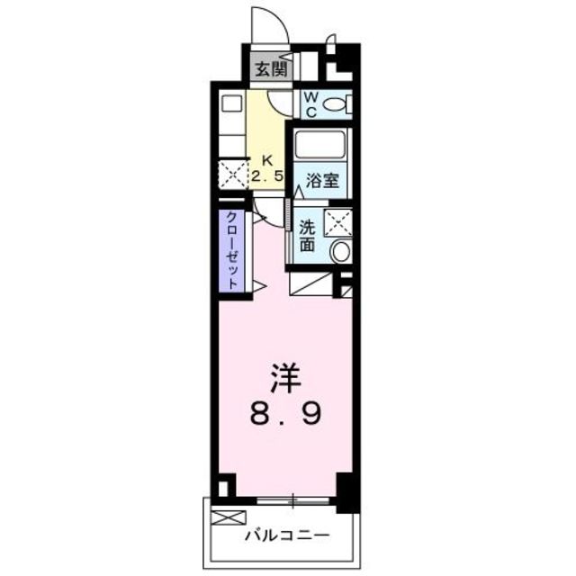 アルカディアIXの間取り