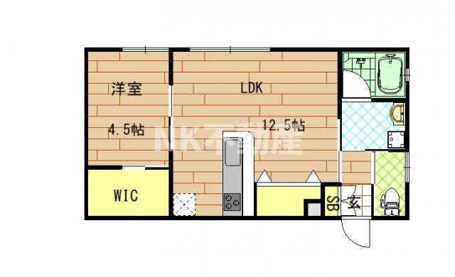 Luxe本町（ルークス本町）の間取り