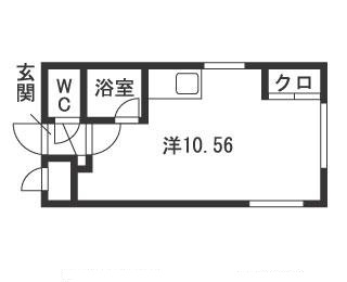 ミューリトー月寒の間取り