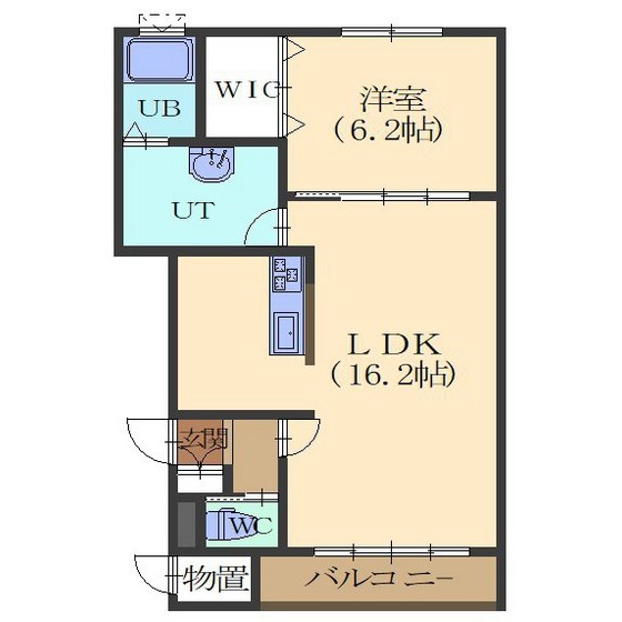 ストックトンの間取り