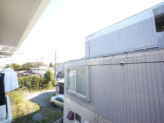 【町田市相原町のアパートの眺望】